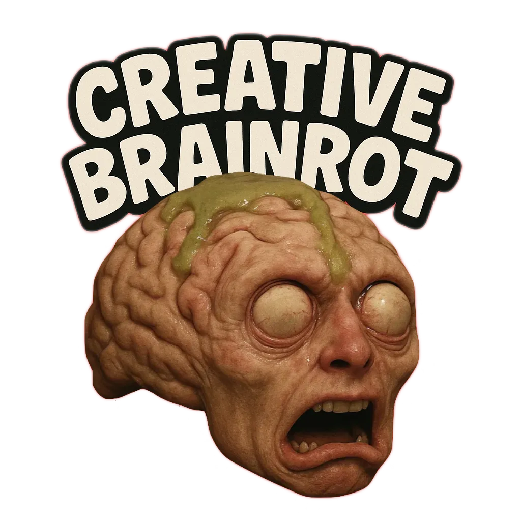Creative Brainrot Logo